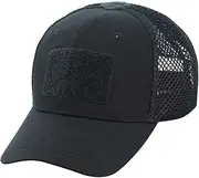 [M-Tac] Mesh Operator Hat - Tactical Baseball Cap - Army, Military Style Ripstop Patch Hat for Men and Women
