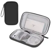 Portable Electronic Organizer Travel Cable Storage Bag USB Data Cable Cord Case