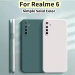 [CASE HOME] REALME 6 CLASSIC SENSE OF PREMIUM 彩色手機殼保護套矽膠全保護殼