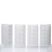 WEDDING COLUMNS 4 pcs 12.5" White Roman Empire Extensions Party Prom Decorations