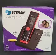 Steren DECT 6.0 Cordless Phone with Caller ID and Large Color LCD