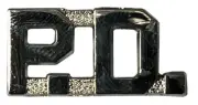 Wholesale Lot of 6 P.D. Silver Motorcycle Hat Cap Lapel Pin PO-351