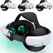 DXKK Head Strap for Meta Quest 3S/3/2, Enhanced Comfort VR Head Strap for Oculus Quest 2