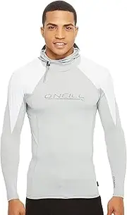 [O'Neill] Men's Premium Skins O'zone UPF 50+ Long Sleeve Sun Shirt with Hood