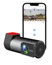 Mini Dash Cam Full HD 1080P Front Dash Camera Wireless Car DVR with Tracking ...