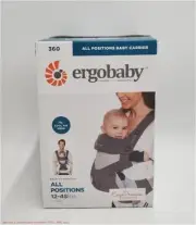 Ergobaby 360 Cool Air Breathable Mesh All Position Baby Carrier with Lumbar S...