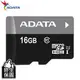 ADATA威剛 Micro SDHC UHS-I U1 16G Class10 記憶卡(附轉卡)