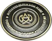 Black Coins,Collecting Coins Black Metal Referee Coin 1pcs