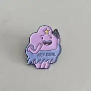 Adventure Time Enamel Pin LUMPY SPACE PRINCESS - Cartoons - HEY GURL