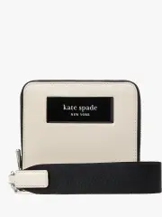 Label Small Compact Webbed Wristlet