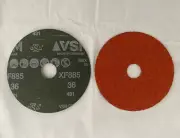 2 Piece Grinding Discs VSM Ceramics Plus Sanding Grinding Discs XF885 36 Grit