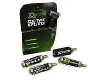 X Tech Co2 Boost Bike Tyre Inflator Kit - 4 X 16G Cartridges Included