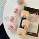 可愛草莓熊適用AirPods1/2代蘋果無線藍牙耳機套AirPods pro2硅膠AirPods3可愛卡通防摔保護套情侶款配掛鉤軟