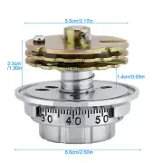 Disc Coded Dial Lock Metal Combination Locks For Jewelry Case Safe Document B AC