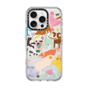 iPhone 16 Pro Clear Case MagSafe Compatible DOG PARK