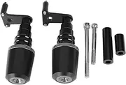 Motorbike Frame Slider Falling Protection for Kawasaki NINJA400 Z400 2018-2020 Motorcycle Frame Sliders Double Side Protector Engine Crash Pad Accessories Crash Sliders (Color : Titanium)