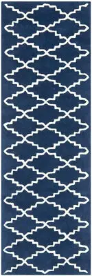 Safavieh Chatham DARK BLUE / IVORY 2'-3" X 9' Runner - CHT721C-29