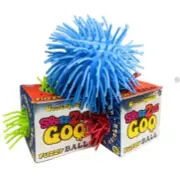 Squeeze Goo Fuzzy Ball Squishy Toy Fidget Sensory NEW