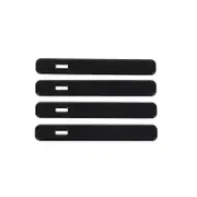 4PCS Gloss Black Side Door Handle Cover For Land Rover Range Rover Velar 17-25 js