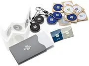 NFC Starter Kit Maxi, Starter Set with 21 NFC Products, NTAG213, NTAG215, NTAG216, Compatible with All NFC-Enabled Smartphones