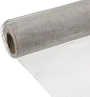 uxcell 30 Mesh Woven Wire Mesh 15.7" x 47.2" (120 x 40cm) 304 Stainless Steel Filter Screen Sheet for Industrial Machinery Filtering Powder Fine Particles, 0.1mm Hole