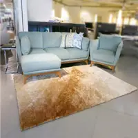 在飛比找momo購物網優惠-【山德力】薇尼絲地毯 -晨曦金160x230cm(地墊 柔順