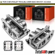 2x Front Brake Calipers w/ Bracket for Chevrolet Trailblazer Buick Enclave GMC (for: Chevrolet)