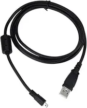CB-USB7 USB Adapter Cable Data Sync Transfer Battery Charger Cord for Sony Cybershot Pentax Sanyo Xacti Nikon Olympus Panasonic Digital Cameras