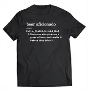 keoStore Beer Aficionado Craft Beer Drinker Definition ds392 T-Shirt