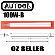 SOLDER SOLDERING IRON Tip for 100W B Lead Free for conical Leadlight Windows RC
