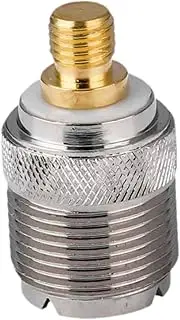 Mqetly to UHF Coaxial Adapter RF Coax Connector Adapter Heavy Duty SO239 to M6 Adapters