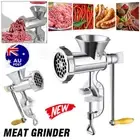 Hand Sausage Filler Maker Manual Kitchen Meat Grinder Mincer Stuffer Table