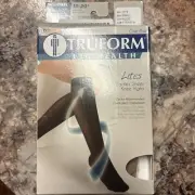 Truform Sheer Compression Stockings, 15-20 High Length, 20 Denier, Nude, Small