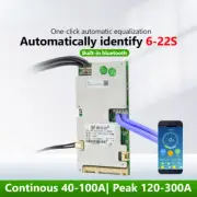Smart LiFePO4 BMS 6S - 22S Bluilt-in Bluetooth 40A 80A 100A Balance Board Uart