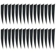 30pcs 5" Archery Arrow Feather Natural Fletching Turkey Fletches Bow Arrow DIY