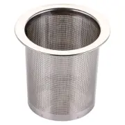 1x New 304 Stainless Steel Tea Cup Strainer Large Capacity Teapot Infuser Filter