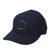 在飛比找樂天市場購物網優惠-COACH 棒球帽 帽子 遮陽帽 CB698 深藍色(現貨)