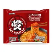 Paldo Fun & Yum Kimchi Ramen Instant Noodles with Soup, Kimchi Based Spicy Broth