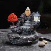 Backflow Incense Holder Waterfall Burner Home Decor Aromatherapy Ornament Cones