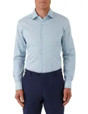 [Dom Bagnato] Marcell Tailored Fit Shirts in Green