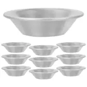 10pcs Biscuit Canned Pudding Flan Tart Pan Egg Tart Tin Cake Makers Cups