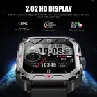 Rugged Military Smart Watch Men Android iOS Fitness Watches Waterproof New 2023.