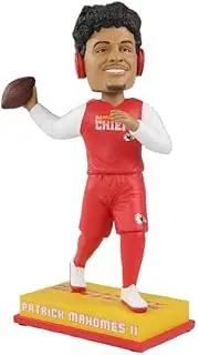 FOCO Patrick Mahomes (Kansas City Chiefs) Pregame CLARKtoys Exclusive NFL Bobblehead
