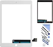 Touch Screen Replacement for iPad Pro 9.7 inch 2016 Digitizer Panel Glass Assembly A1673 A1674 A1675 (Not LCD)+Tools (White)