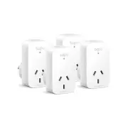 TP-Link Tapo P100 Mini Wi-Fi Smart Plug - 4-Pack