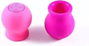 lip pump lip plumper lip enhancer，Soft Silicone Fish Shape Lips Enhancer,Fuller Thicker Mouth Fastly Lip Pumps Bigger Device for Women Female (Purple)