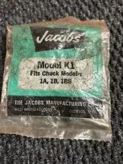 JACOBS CHUCK KEY Model K1 Fits Model 1A and 1B, 1BS - NOS Original Package