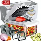 Kisfam Vegetable Chopper（Upgrade）, Onion Chopper Mandolin Slicer Cutter Dicer, V