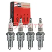4 pc Champion Platinum Spark Plugs for 1960-1979 MG Midget 0.9L 1.0L 1.1L hl (for: MG)