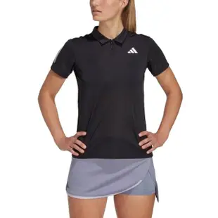 【adidas 愛迪達】短袖上衣 POLO衫 CLUB POLO 女 - HY2702